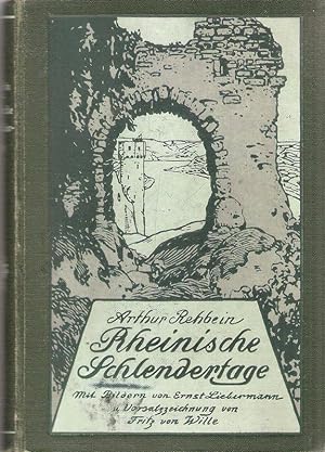 Bild des Verkufers fr Rheinische Schlendertage. zum Verkauf von Brbel Hoffmann
