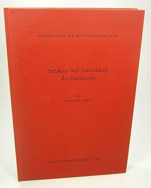 Bild des Verkufers fr Quantitative Untersuchung der Struktur und Entwicklung des Handwerks in Nordrhein-Westfalen. (Abhandlungen zur Mittelstandsforschung Band 53). zum Verkauf von Brbel Hoffmann