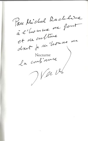 Nocturne. Dédicacé par l'auteur.