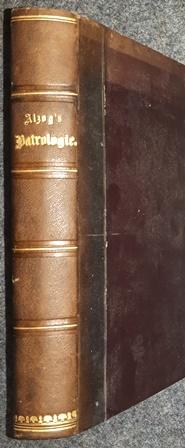 Bild des Verkufers fr Handbuch der Patrologie oder der alten christlichen Literrgeschichte. zum Verkauf von Antiquariat Johann Forster