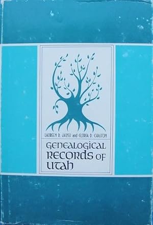 Bild des Verkufers fr Genealogical Records of Utah zum Verkauf von 20th Century Lost & Found