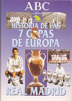 HISTORIA DE LAS 7 COPAS DE EUROPA DEL REAL MADRID (CROMOS) COMPLETO