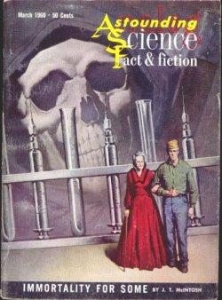 Immagine del venditore per ASTOUNDING - ANALOG, Fact & Science Fiction: March, Mar. 1960 ("Deathworld") venduto da Books from the Crypt