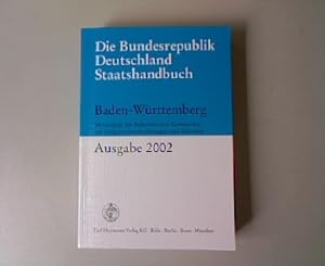 Seller image for Die Bundesrepublik Deutschland Staatshandbuch, Baden-Wrttemberg. for sale by Antiquariat Bookfarm