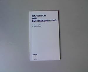 Imagen del vendedor de Handbuch der Bundesregierung. 16 Wahlperiode. a la venta por Antiquariat Bookfarm