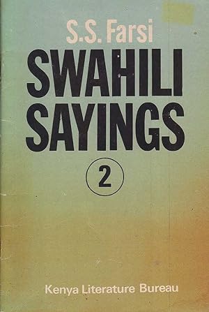 Seller image for Swahili Sayings from Zanzibar 2 for sale by Mr Pickwick's Fine Old Books