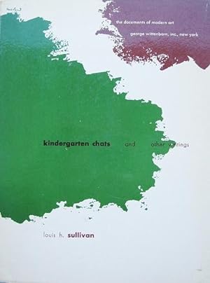 Image du vendeur pour Kindergarten Chats (Revised 1918), and Other Writings, The Documents of Modern Art mis en vente par 20th Century Lost & Found