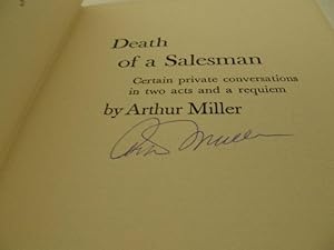 Seller image for Death of a Salesman for sale by Magnum Opus Rare Books