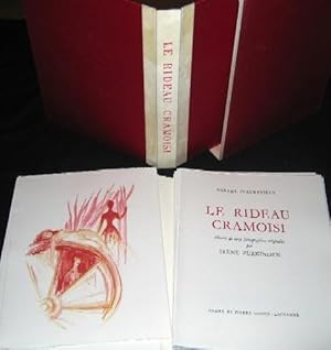 Le rideau cramoisi. Illustré de onze lithographies originales par Irène Zurkinden.