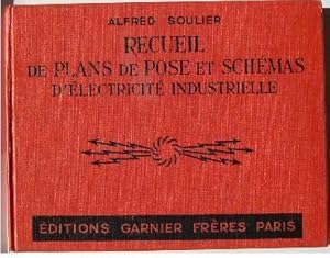 Image du vendeur pour Recueil de plans de pose et schmas d'lectricit industrielle. mis en vente par Librairie les mains dans les poches