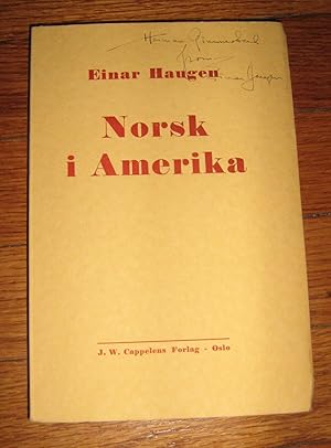 Norsk I Amerika