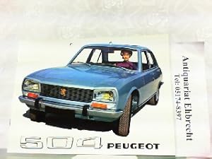 Bild des Verkufers fr Peugeot 504. zum Verkauf von Antiquariat Ehbrecht - Preis inkl. MwSt.