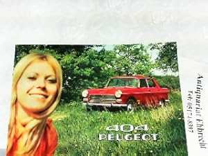 Bild des Verkufers fr Peugeot 404. zum Verkauf von Antiquariat Ehbrecht - Preis inkl. MwSt.