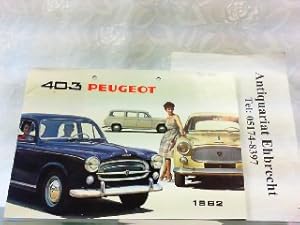 Bild des Verkufers fr Peugeot 403. zum Verkauf von Antiquariat Ehbrecht - Preis inkl. MwSt.