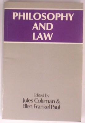 Philosophy and Law