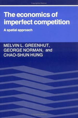Seller image for The Economics of Imperfect Competition: A Spatial Approach for sale by J. HOOD, BOOKSELLERS,    ABAA/ILAB