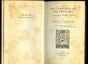 Seller image for The Confusion of the Churches; A Survey of the Problem of Reunion for sale by Little Stour Books PBFA Member