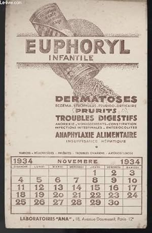 Seller image for BUVARD - EUPHORYL INFANTILE for sale by Le-Livre