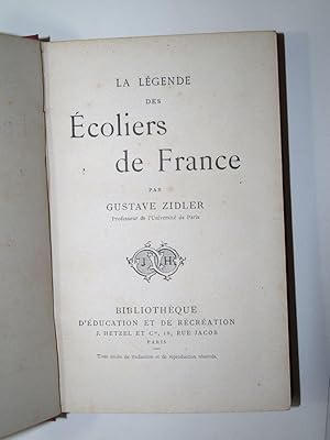 Seller image for La lgende des coliers de France. for sale by Librairie Aubry