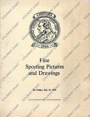 FINE SPORTING PICTURES AND DRAWINGS. [ HENRY ALKEN. JAMES SEYMOUR. KILLINGBECK. MARSHALL. SARTORI...