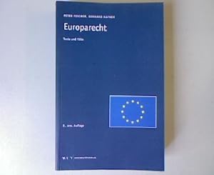 Imagen del vendedor de Europarecht: Texte und Flle. 2 Auflage. a la venta por Antiquariat Bookfarm