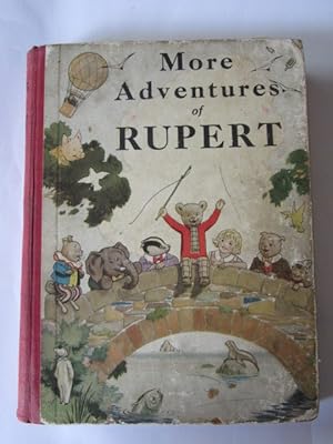 Bild des Verkufers fr RUPERT ANNUAL 1937 - MORE ADVENTURES OF RUPERT zum Verkauf von Stella & Rose's Books, PBFA