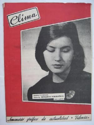 CLIMA. Semanario Gráfico de Actualidad. Año IV, Nº 178. 17 mayo 1958.