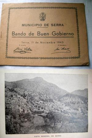 Seller image for MUNICIPIO DE SERRA. BANDO DE BUEN GOBIERNO for sale by Librera Maestro Gozalbo