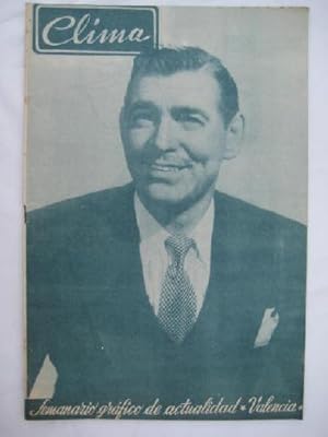 CLIMA. Semanario Gráfico de Actualidad. Año IV, Nº 167. 1 marzo 1958.