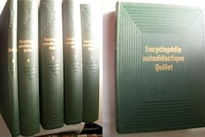 ENCYCLOPÉDIE AUTODIDACTIQUE QUILLET (5 volúmenes)