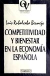 Seller image for Competitividad y bienestar en la economa espaola for sale by AG Library