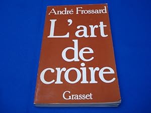 L'art de croire