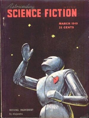 Bild des Verkufers fr ASTOUNDING Science Fiction: March, Mar. 1949 ("Seetee Shock") zum Verkauf von Books from the Crypt