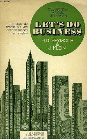 Immagine del venditore per Let's do business, un coup de brosse sur vos connaissances en anglais venduto da JLG_livres anciens et modernes