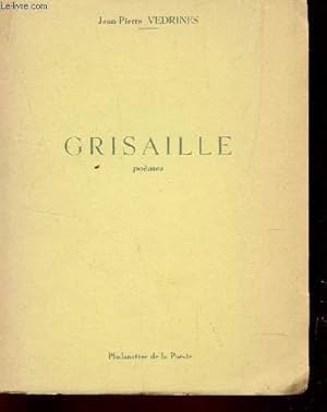 Bild des Verkufers fr GRISAILLES - zum Verkauf von Le-Livre