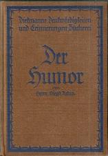 Seller image for Der Humor in der Memoirenliteratur. for sale by Antiquariat Axel Kurta