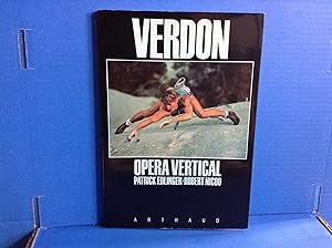 Imagen del vendedor de Verdon: Opera Vertical a la venta por Dela Duende Books
