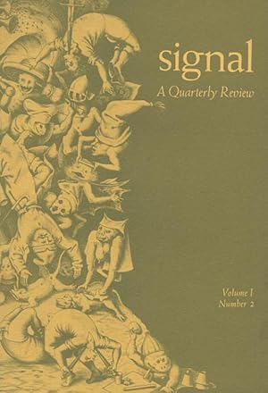 Bild des Verkufers fr Signal : A Quarterly Review, Volume 1, Number 2 (1964) zum Verkauf von Philip Smith, Bookseller