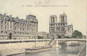 Paris, (kol): Notre Dame et la Caserne de la Cité.