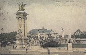 Paris, (kol.): Le Pont Alexandre III.