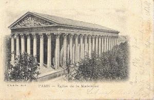 Paris, (s/w): Église de la Madeleine.