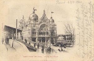 Paris, (s/w): Expositions de 1900 - Palais de l`Italie.
