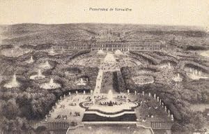 Paris, (s/w): Panorama de Versailles.