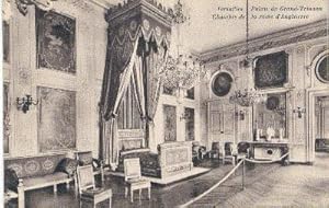 Paris, (s/w): Versailles, Palais du Grand-Trianon. Chambre de la reine d`Angleterre.