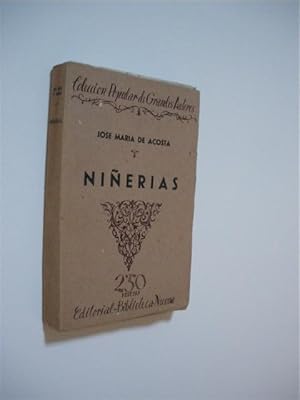 Seller image for NIERAS for sale by LIBRERIA TORMOS