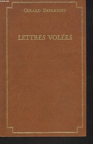 Bild des Verkufers fr LETTRES VOLEES zum Verkauf von Le-Livre