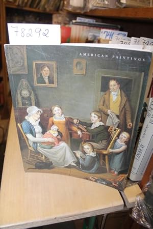 Seller image for American Paintings for sale by Princeton Antiques Bookshop
