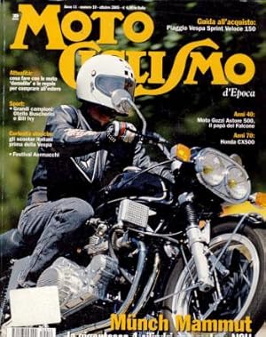 Bild des Verkufers fr Motociclismo d'Epoca Ottobre 2005 (Italian Classic Motorcycle Magazine) zum Verkauf von Parigi Books, Vintage and Rare