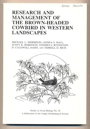 Seller image for Research and Management of the Brown-Headed Cowbird in Western Landscapes for sale by Ken Sanders Rare Books, ABAA