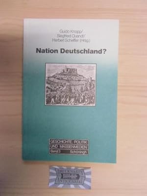 Bild des Verkufers fr Nation Deutschland? Geschichte, Politik und Massenmedien, Bd. 3. zum Verkauf von Druckwaren Antiquariat